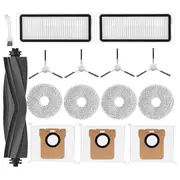 For L10s Ultra L10 Ultra Robot Vacuum Cleaner, Main Brush Side Brushes Hepa Filters Mop Pads Dust B