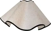 MYCENSE Petal Table Lamp Shade Desk Light Shade Trendy Practical Lampshade Floor Light Fixture Cover for Living Room Apartment, 38 cm