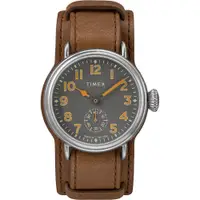 在飛比找蝦皮商城優惠-【TIMEX】 天美時 復刻系列 經典復古手錶 (棕色 TX