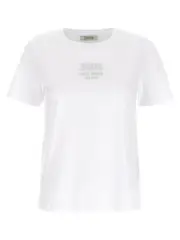 [Max Mara 'S] Max Mara 'S-Quieto T Shirt Bianco-Donna M