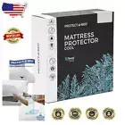 Luxury Waterproof Mattress Protector for King Size Bed - Soft Tencel & Cotton