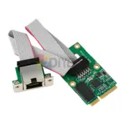 M.2 RJ45 Network Adapter Gigabit Ethernet Card Single 2.5G/100/1000Mbps Bus Card