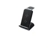 Wireless Charging Station for Samsung Fast Charging Charger for Galaxy S23 Ultra/S23+/Z Flip/Fold 5/4/3, Galaxy Watch 6/5 Pro/5/4/3 Buds(Black)