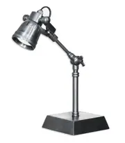 Seattle Antique Silver Desk Lamp