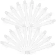 LIGIGWASH 30pcs Boxes White Handles for Boxes Plastic Cardboard Boxes Handles Boxes