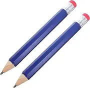 2pcs Giant Wooden Pencils Jumbo Colored Pencils with Eraser Oversized Design for Fun Back to School Stationery for Kindergarten and Preschool