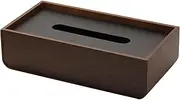 Yamato Craft YK12-003 U Tissue Case, Black, Made in Japan