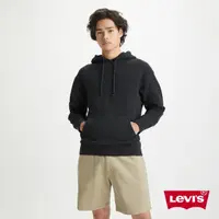 在飛比找momo購物網優惠-【LEVIS 官方旗艦】男款 寬鬆版重磅口袋帽T/刺繡海報體