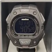 Timex Ironman Triathlon Watch Indiglo Blue Backlight 100M WR 30 LapTW5M48600WX