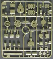 Tamiya 1/35th Scale M4A3 Sherman 75mm - Parts Tree D from Kit No. 35250