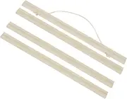 OSOLADY 1 Scroll Magnet Display Poster Hanger for Frame Poster Hanging Posters Picture Hangers Painting Hanging Kit Painting Hanger Wood White