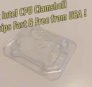 Intel CPU Clamshell Tray Case Container For Intel 478 775 1150 1155 1156