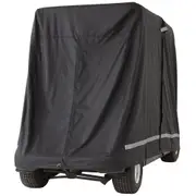 4-Passenger Golf Cart Cover - 600D Polyester Full Cover, Universal Fit for Most Brands, Including Club Car