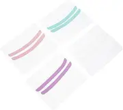 Ipetboom 4 Pairs Silicone Eye Patch Eyelash Curler Pads Lash Pads Under Eye Patches for Wrinkles Lash Lift Shields Eyelash Lift Rods Eyelash Lift Pads Eyelash Lift Perm Tool Silica Gel