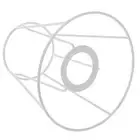 Lampshade Stand Work Shades for Table DIY Frame Light Cover Racks