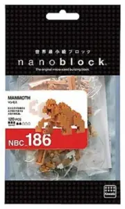 KAWADA NanoBlock NBC_186 Mammoth 120PCS Nano-Block