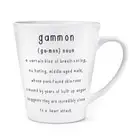 Gammon Definition Brexit 12oz Latte Mug Cup Funny Joke Britain Europe EU