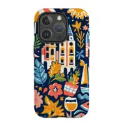 For iPhone 15 Pro Tough Case Compatible with MagSafe Summer Fun