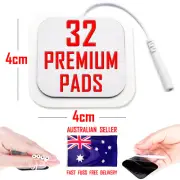CAREMAX TENS compatible 32 ELECTRODE PADS 4cm x 4cm @ LESS THAN $1 PER PAD ⭐⭐⭐⭐⭐