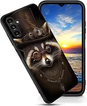 FGDRFGRW Case for Galaxy A14 5G Case,Soft Frosted TPU Ultra Thin Cover,Shock-Absorption,Anti-Scratch Protective Case for Samsung Galaxy A14 5G 6.6",Cute Raccoon