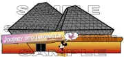 Disney World Epcot Journey into Imagination Figment Ride Scrapbook Die Cut Piece