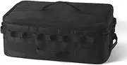 Large Stoves Cooking Utensils Condiment Storage Bag Camping Cooking Accessory ​Storage Bag Portable BBQ Picnic Storage Bag Multifunctional Ox Cloth Storage Bag