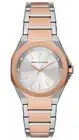 Armani Exchange Andrea watch with silver-rose gold bracelet AX4607