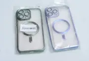 2PCs Clear Phone Case for Apple iphone 14 pro max Forest Green & Ocean Blue