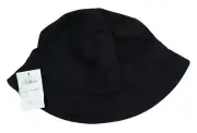 Cotton:On Solid Color Classic Fit Men's Bucket Hat OSFM NWT Black