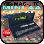 MAGLITE MINI 2AA GIFT SET FLASHLIGHT TORCH XENON OR LED JUNGLE-DIGITAL CAMO AU