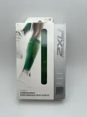 NEW 2XU Compression Running Socks Green Men's Size Large L