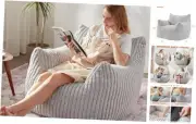 Giant Bean Bag Chairs for Adults with Filling Plush Fluffy Bean Bag Chairs for