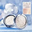 Highlighter Powder Palette Makeup Long-lasting Glow Contour Face Beau✨ D1Z8