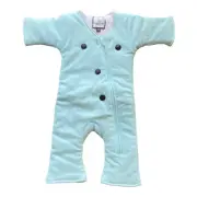 Ultra High Quality Mint Green Swaddle Transition SleepSuit for 3-9 Month Baby