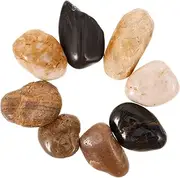 BESPORTBLE 1 Set for Aquarium Pots Rocks Landscape Stones for Fish Tanks Cactus Planters Drainage Moisture Retention