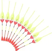 TOYANDONA 50Pcs Fishing Weighted Floats for Fishing Accessories Durable and Practical Buoys for Line Depth Versatile Use for All Activities
