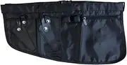 Baluue Scissors Fanny Pack Trimmers Accessories Men Barber Scissors Bag Hairdressing Barber Fanny Hair Tools Shaver Bristle Razor Grooming Hair Comb Hairdresser Waist Bag Canvas Black