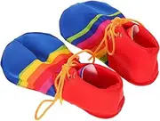 [OATIPHO] Performance Clown Shoes Ladybug Decoration Men Apparel Ladybug Jewelry Ladybug Party Favors Mini Ladybug Figurines Caster Wheels Hoodies Halloween Shoes Clown Boots Cotton