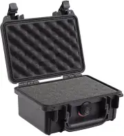 Waterproof Gun Camera Hard Case Single Lockable Storage Carry Box Pistol Handgun