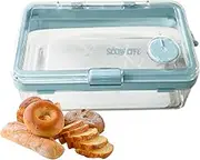 Snack Containers - Outdoor Lunch Fruit Box - Camping Large Capacity Containers with Lid and Handle for Vegetable, Fruit and Snack