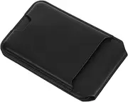Levemolo Phone Magnetic Card Holder Foldable Phone Stand Access Card Holder Self Stick PU Wallet Handsfree Viewing Stand Secure Magnetic Design for Easy Access