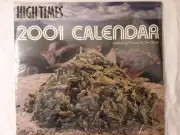 High Times 2001 Calendar 11x12" FREE SHIPPING new 1-893010-03-1 Dan Skye vintage