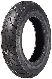 DUNLOP RUNSCOOT D307 Motorcycle Tire Scooter, Front and Rear Wheels, 90/100-10, 53J, Tubeless Type (TL) 305515 for Motorcycles