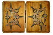 Rajasthani Folk Musical Jawharp Iron Morchang Mukhchang Instrument 12 Notes Set