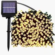 Outdoor Solar String Light 22M 200LED Solar LED String Light Outdoor String Lights 8 Function Fairy Lights Outdoor Waterproof Garden Lawn Courtyard Christmas D