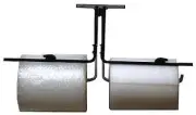 24" Double Arm Wall Mount, Bubble Wrap® & Foam Roll Dispenser w/ Slide Cutter
