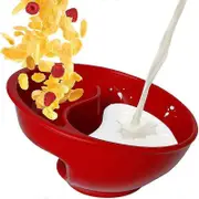Soggy Cereal Bowl - BPA-Free Divided Bowls for Kids and Adults