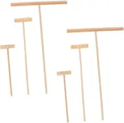 2Sets Mini Rakes Tool Prong Prong Landscape Decorations Compact Sand Table Accessories for Meditation Scene Layout Fun Present for Friends Home Decor
