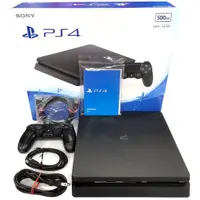 在飛比找蝦皮購物優惠-【PS4主機】☆ 薄型 2017A 500G極致黑色Slim