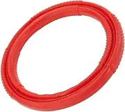Outdoor Pet Flying Disc Interactive Dog Chew for Training and Health Red Durable Rubber Ring for Breeds and Active Play